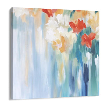 Quadro Stampa su Tela Fioritura Verticale - CupidoDesign