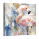 Quadro Stampa su Tela Flamingo in Rosa - CupidoDesign