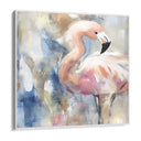 Quadro Stampa su Tela Flamingo in Rosa - CupidoDesign