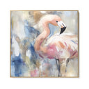 Quadro Stampa su Tela Flamingo in Rosa - CupidoDesign