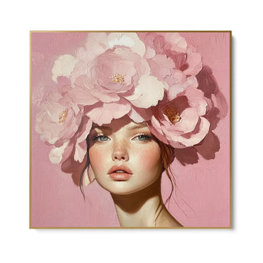 Quadro Stampa su Tela Floreale Chic - CupidoDesign