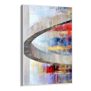 Quadro Stampa su Tela Flusso Arcobaleno - CupidoDesign
