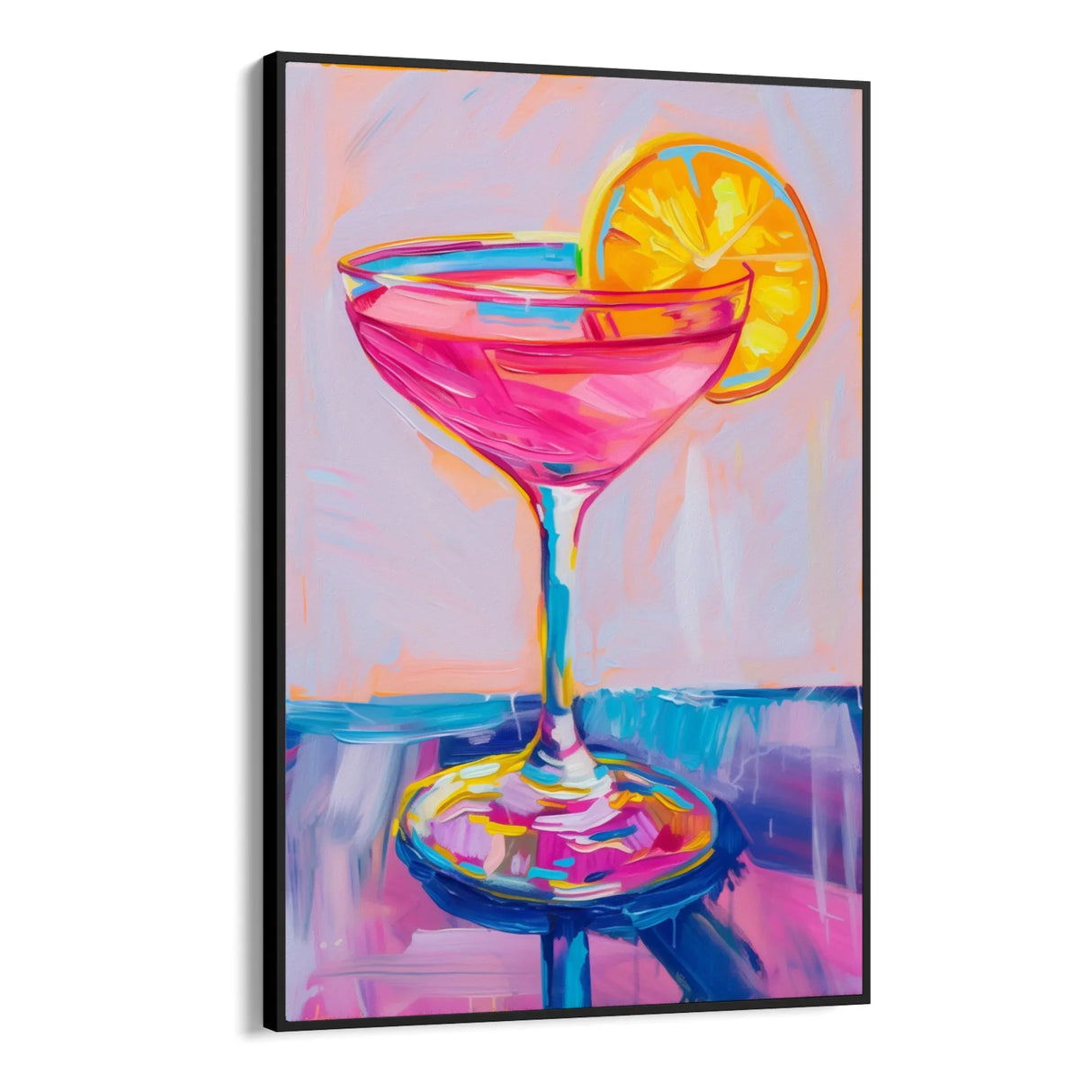 Quadro Stampa su Tela Flusso Cromatico - CupidoDesign