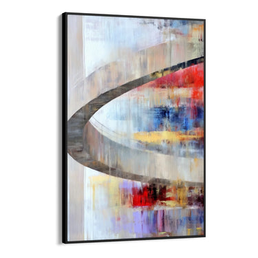 Quadro Stampa su Tela Flusso Arcobaleno - CupidoDesign