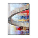Quadro Stampa su Tela Flusso Arcobaleno - CupidoDesign