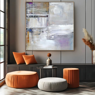 Quadro Stampa su Tela Flusso Disperso - CupidoDesign