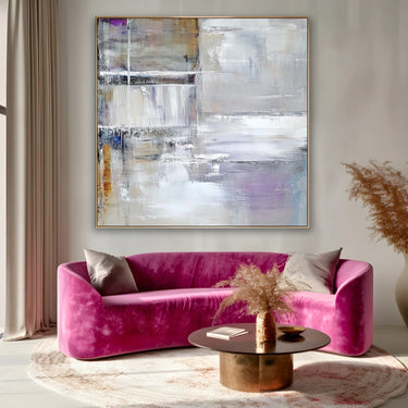 Quadro Stampa su Tela Flusso Disperso - CupidoDesign