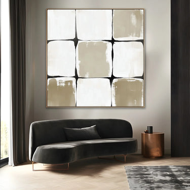 Quadro Stampa su Tela Flusso Puro - CupidoDesign