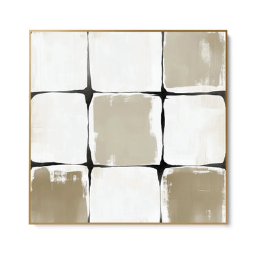 Quadro Stampa su Tela Flusso Puro - CupidoDesign