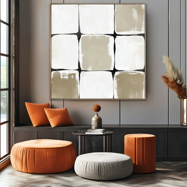 Quadro Stampa su Tela Flusso Puro - CupidoDesign