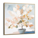 Quadro Stampa su Tela Foglie Beige - CupidoDesign
