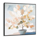 Quadro Stampa su Tela Foglie Beige - CupidoDesign
