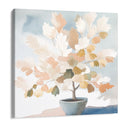 Quadro Stampa su Tela Foglie Beige - CupidoDesign