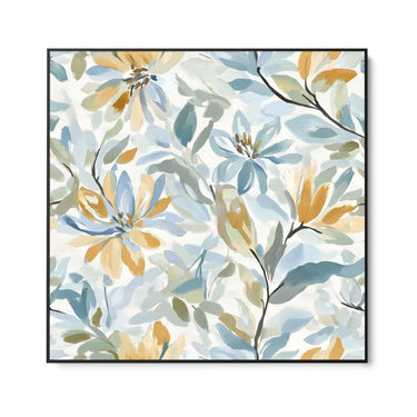 Quadro Stampa su Tela Foglie Colorate - CupidoDesign