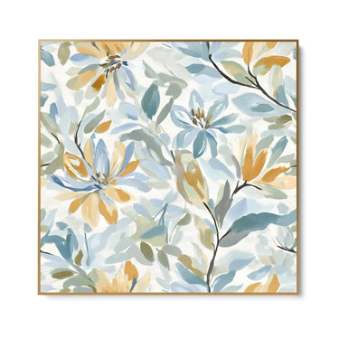 Quadro Stampa su Tela Foglie Colorate - CupidoDesign