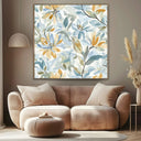 Quadro Stampa su Tela Foglie Colorate - CupidoDesign