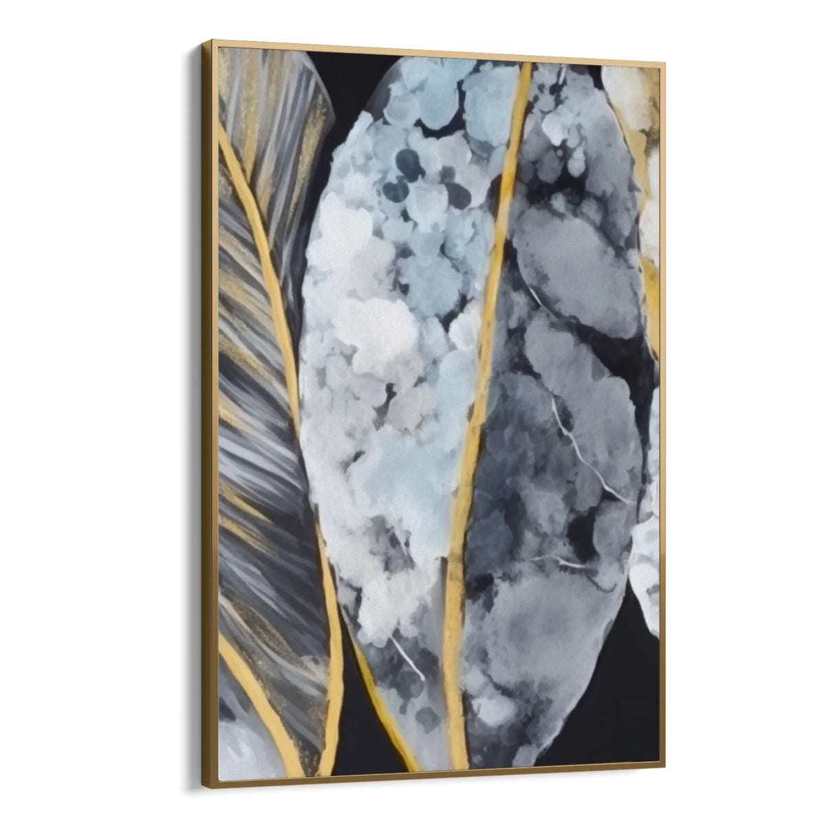 Quadro Stampa su Tela Foglie Luminose - CupidoDesign