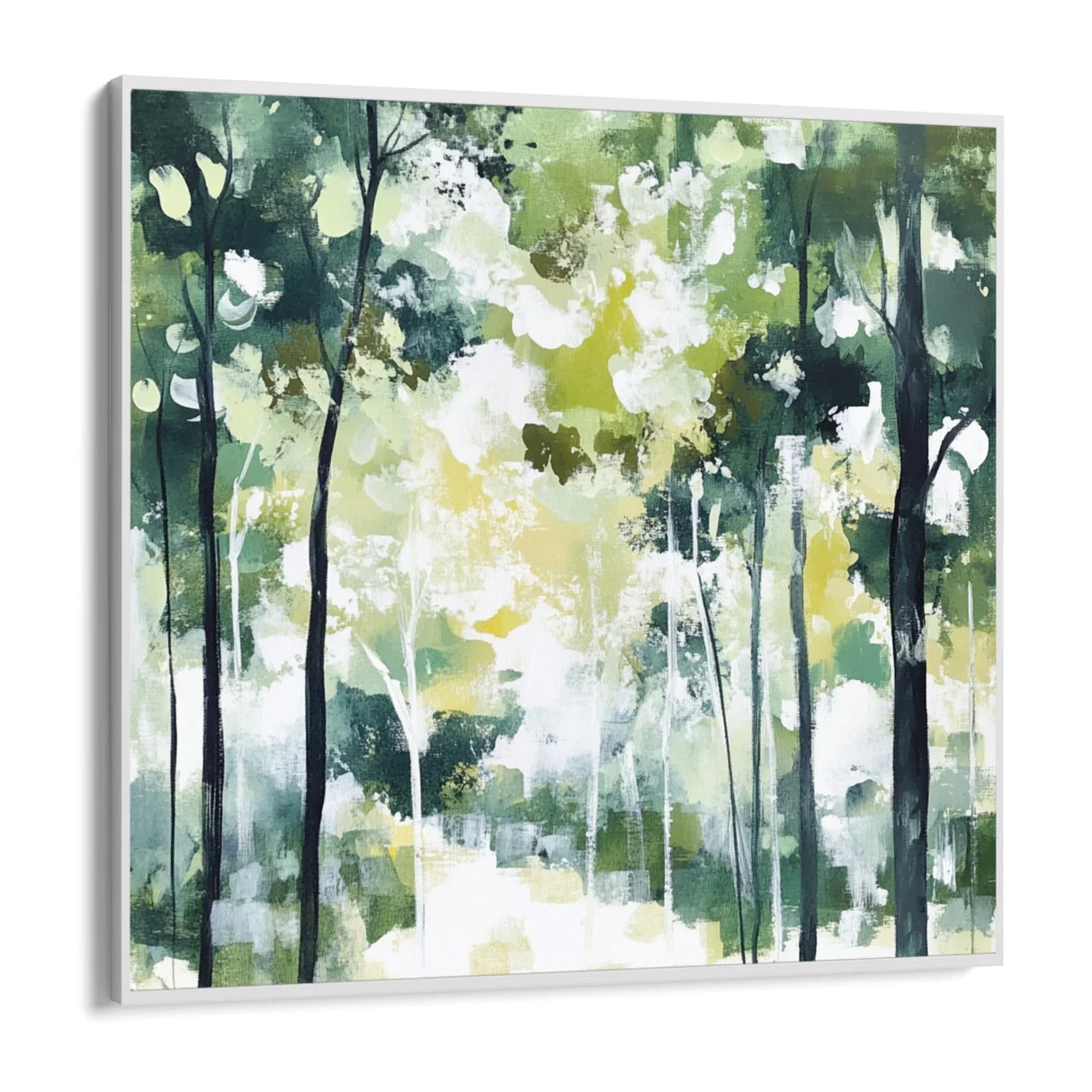 Quadro Stampa su Tela Dentro la Foresta - CupidoDesign