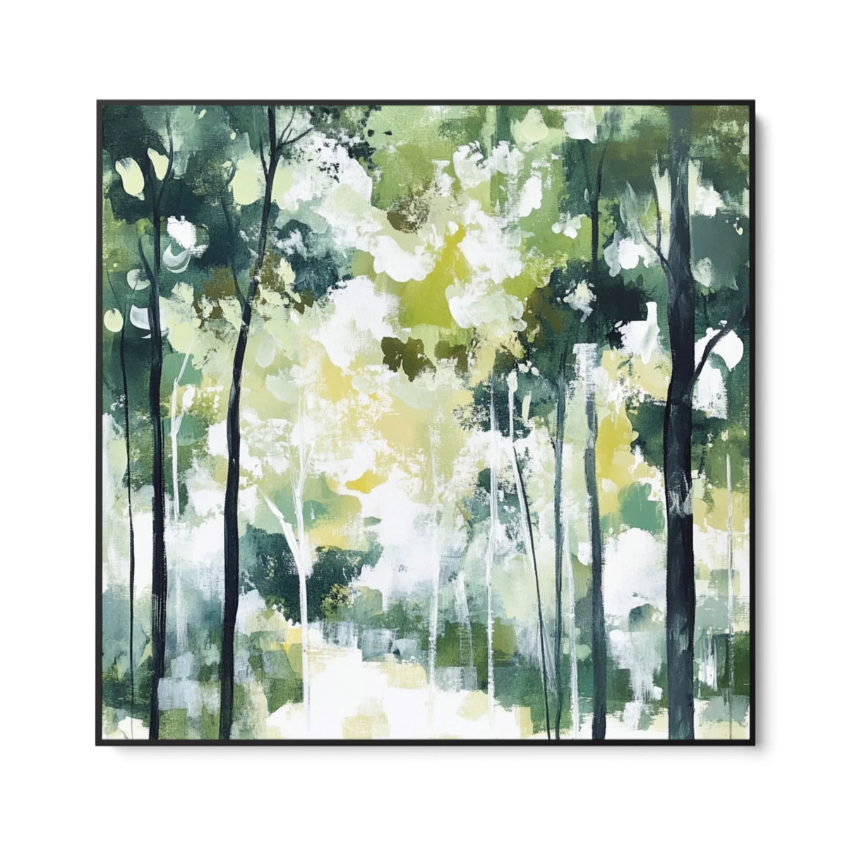 Quadro Stampa su Tela Dentro la Foresta - CupidoDesign