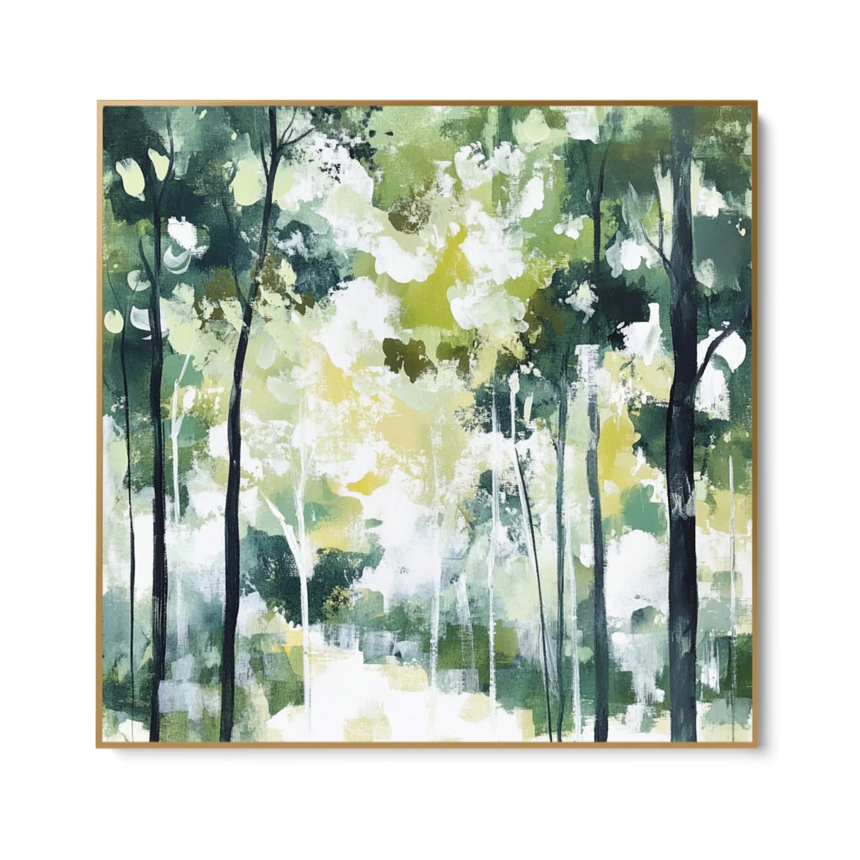 Quadro Stampa su Tela Dentro la Foresta - CupidoDesign