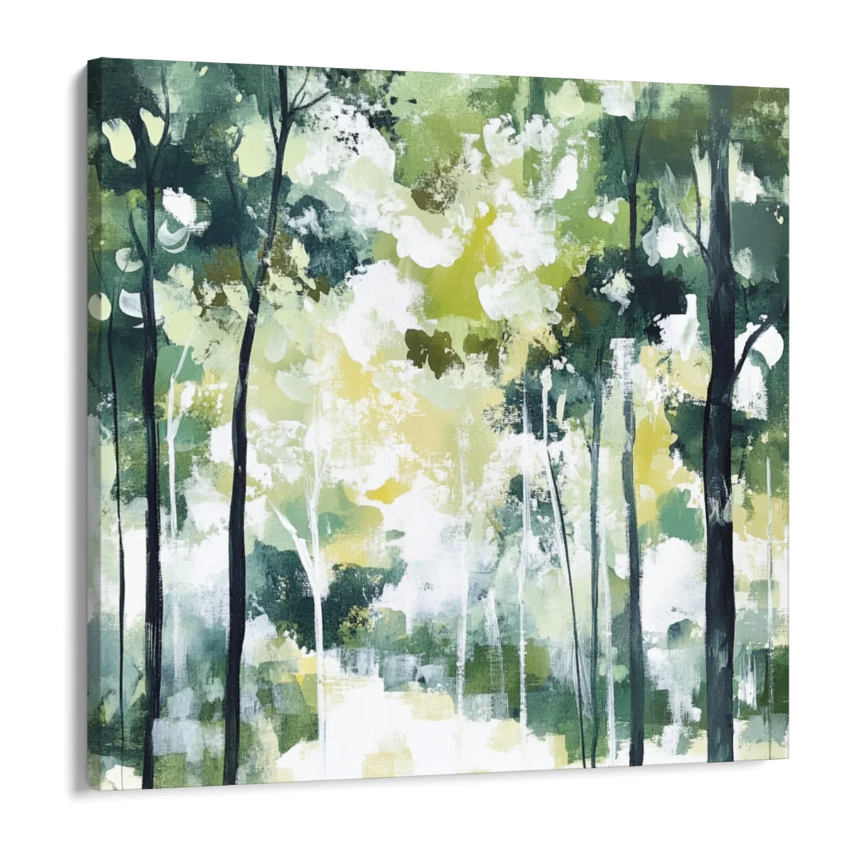 Quadro Stampa su Tela Dentro la Foresta - CupidoDesign