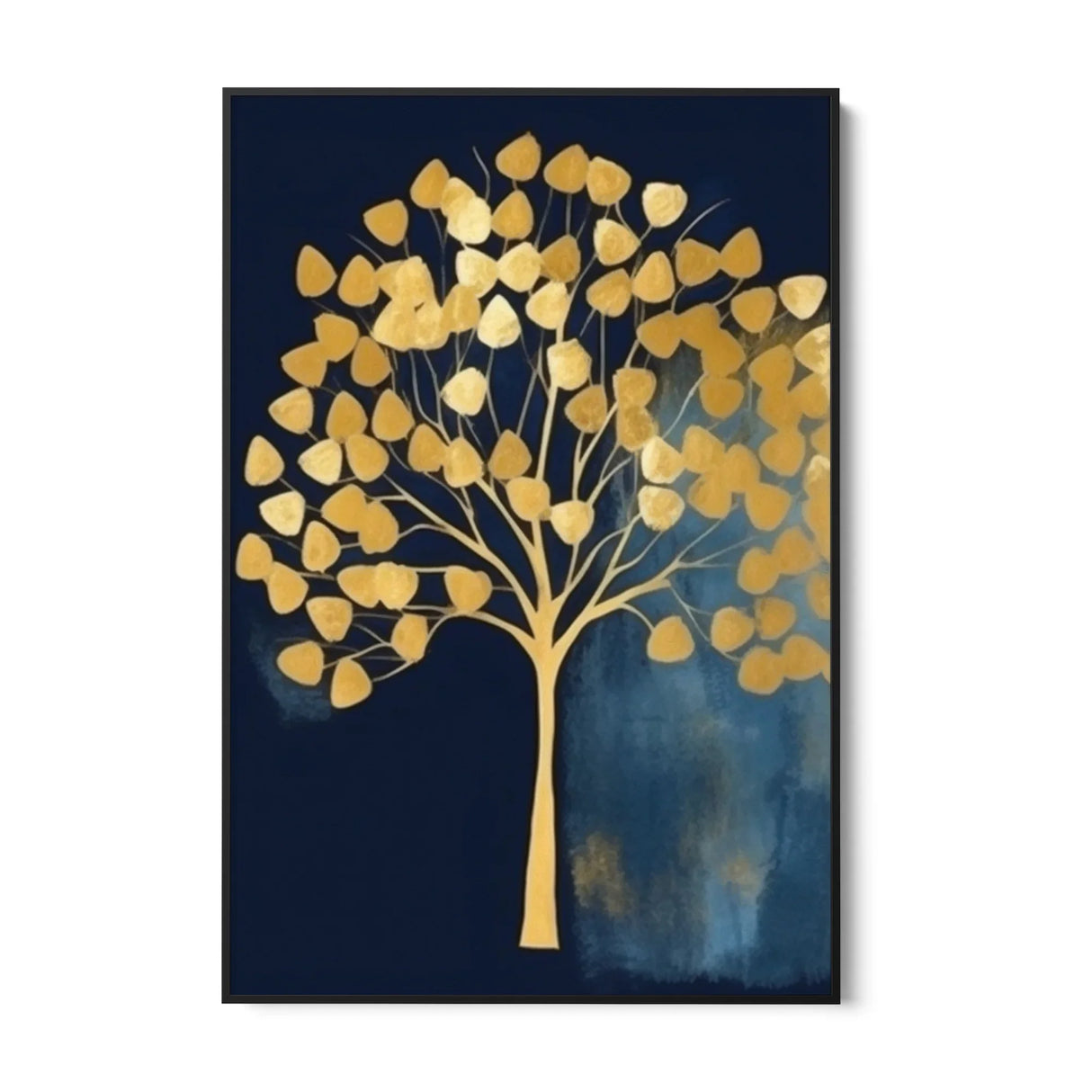 Quadro Stampa su Tela Foresta d'Oro - CupidoDesign