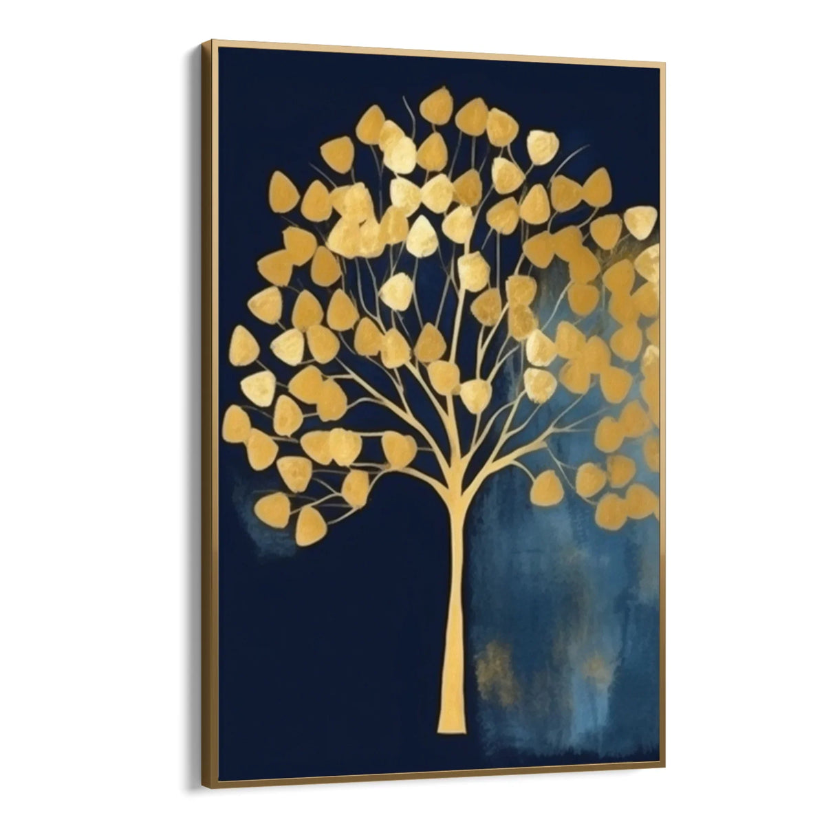 Quadro Stampa su Tela Foresta d'Oro - CupidoDesign