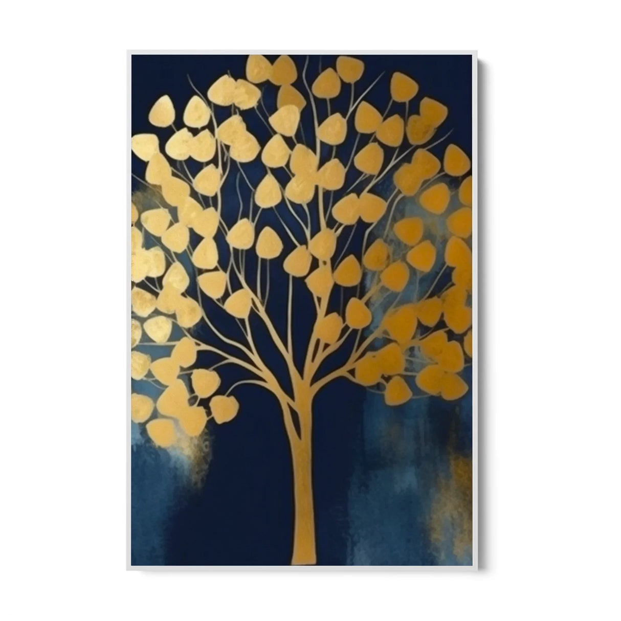 Quadro Stampa su Tela Foresta d'Oro - CupidoDesign
