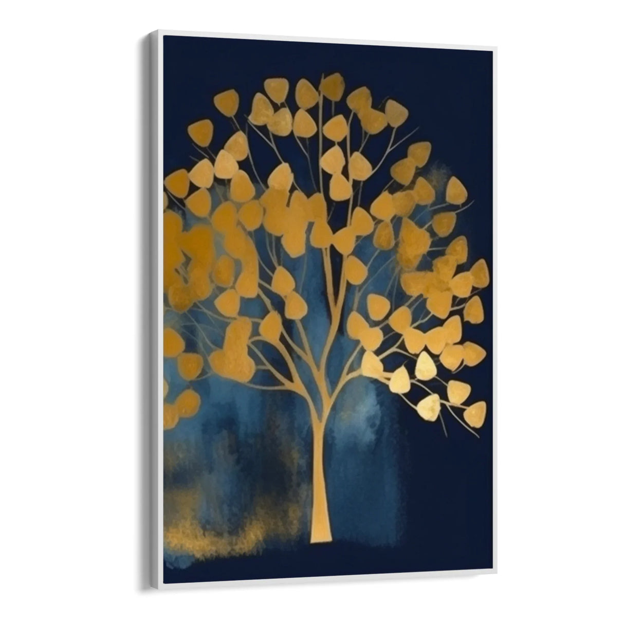 Quadro Stampa su Tela Foresta d'Oro - CupidoDesign