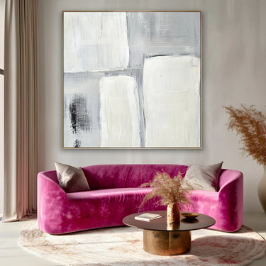 Quadro Stampa su Tela Forma Dispersa - CupidoDesign