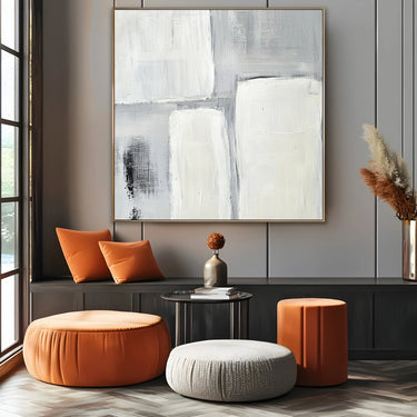 Quadro Stampa su Tela Forma Dispersa - CupidoDesign