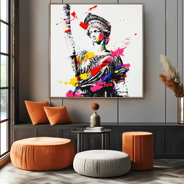 Quadro Stampa su Tela Forza Eterna - CupidoDesign