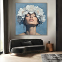 Quadro Stampa su Tela Forza Floreale - CupidoDesign