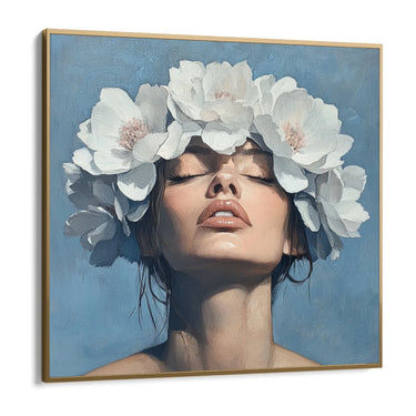 Quadro Stampa su Tela Forza Floreale - CupidoDesign