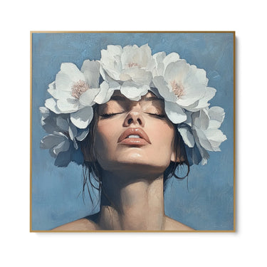 Quadro Stampa su Tela Forza Floreale - CupidoDesign