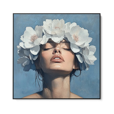 Quadro Stampa su Tela Forza Floreale - CupidoDesign