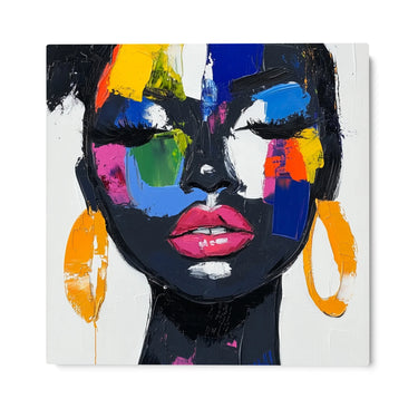 Quadro Stampa su Tela Frammenti Digitali - CupidoDesign