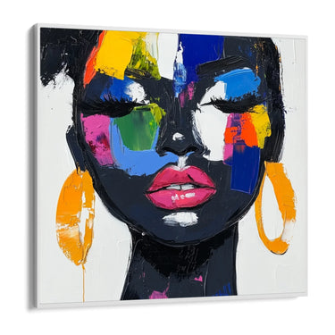 Quadro Stampa su Tela Frammenti Digitali - CupidoDesign