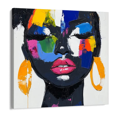 Quadro Stampa su Tela Frammenti Digitali - CupidoDesign