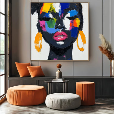 Quadro Stampa su Tela Frammenti Digitali - CupidoDesign