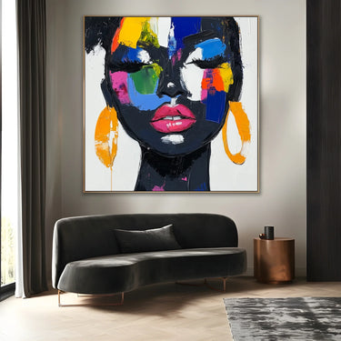 Quadro Stampa su Tela Frammenti Digitali - CupidoDesign