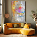 Quadro Stampa su Tela Frattura Dorata - CupidoDesign