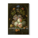 Quadro Stampa su Tela Frutta e Fiori, Abraham Mignon - CupidoDesign