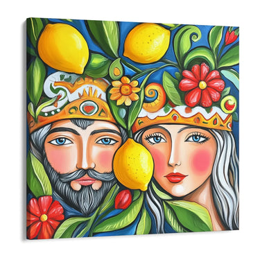Quadro Stampa su Tela Frutti del Sud - CupidoDesign