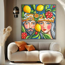 Quadro Stampa su Tela Frutti del Sud - CupidoDesign