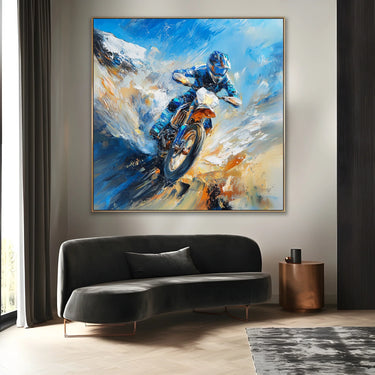 Quadro Stampa su Tela Fuga Indefinita - CupidoDesign