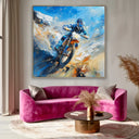 Quadro Stampa su Tela Fuga Indefinita - CupidoDesign