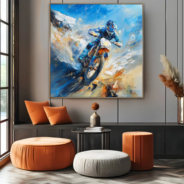 Quadro Stampa su Tela Fuga Indefinita - CupidoDesign