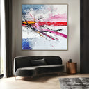 Quadro Stampa su Tela Fuga Rossa - CupidoDesign