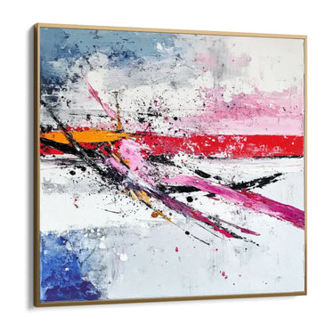 Quadro Stampa su Tela Fuga Rossa - CupidoDesign